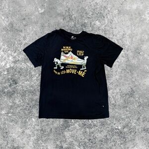 Nike Black Short Sleeve Tee with Graphic